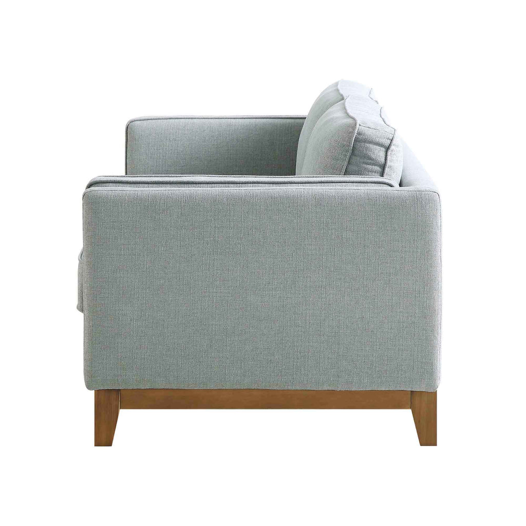 Dipley Sage Fabric Sofa, 3-Seater